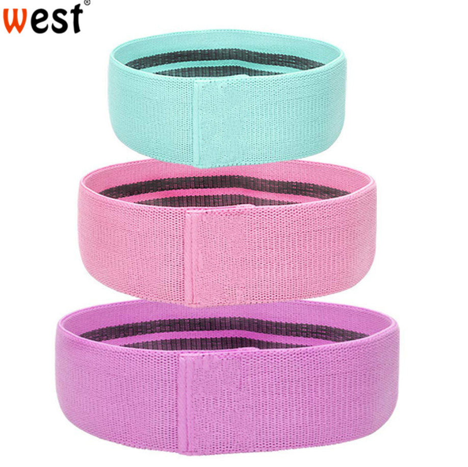 Ultimate Resistance Band Hip Circle for Enhanced Squats and Buttocks Toning - Perfect for Yoga and Fitness Training!