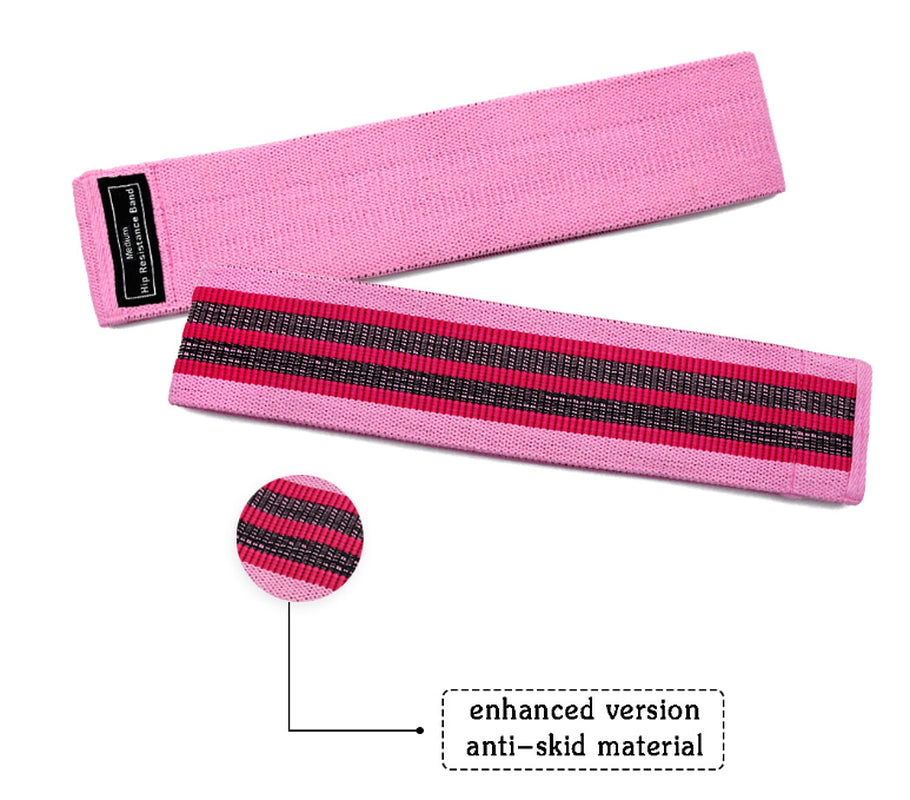 Ultimate Resistance Band Hip Circle for Enhanced Squats and Buttocks Toning - Perfect for Yoga and Fitness Training!