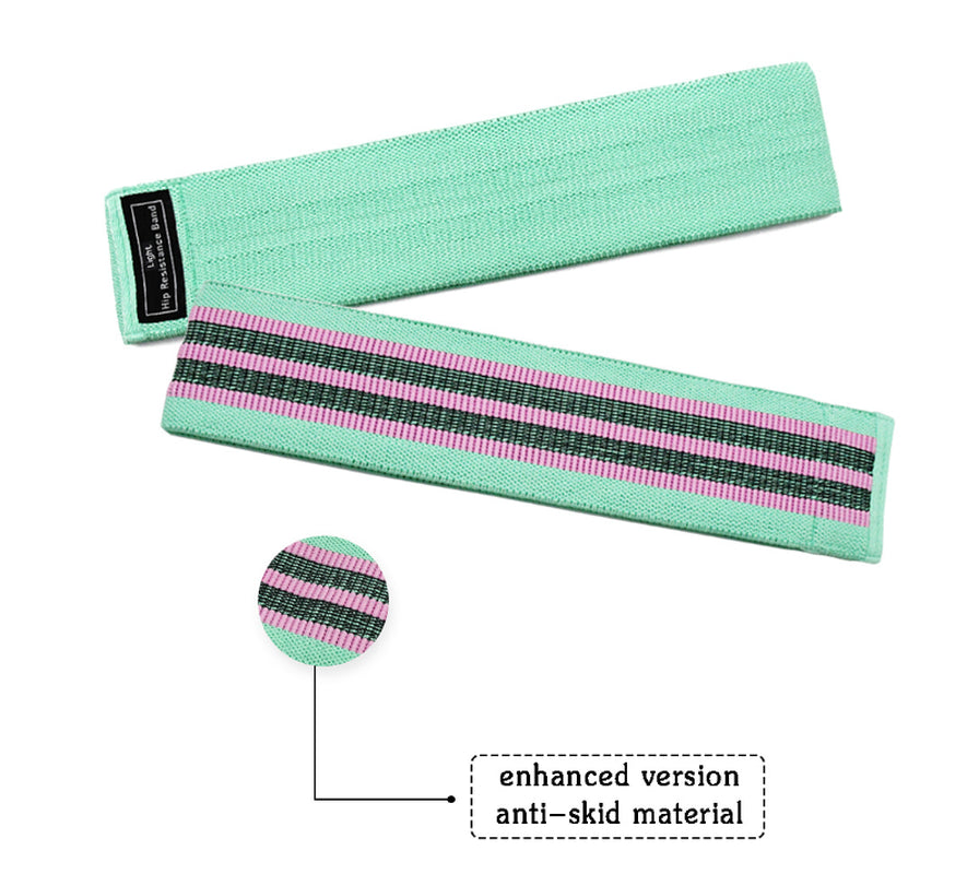 Ultimate Resistance Band Hip Circle for Enhanced Squats and Buttocks Toning - Perfect for Yoga and Fitness Training!