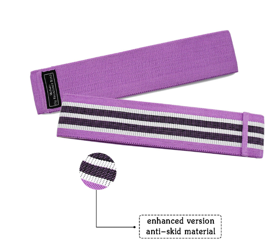 Ultimate Resistance Band Hip Circle for Enhanced Squats and Buttocks Toning - Perfect for Yoga and Fitness Training!