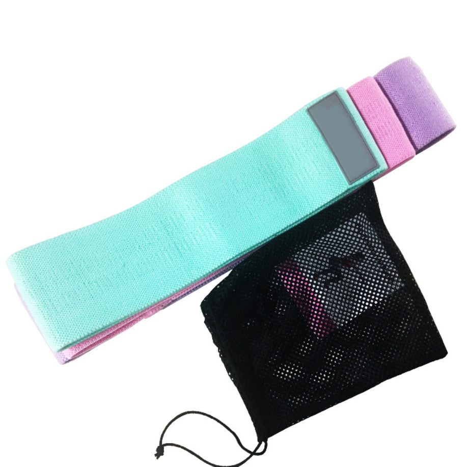 Ultimate Resistance Band Hip Circle for Enhanced Squats and Buttocks Toning - Perfect for Yoga and Fitness Training!