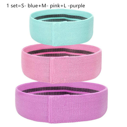 Ultimate Resistance Band Hip Circle for Enhanced Squats and Buttocks Toning - Perfect for Yoga and Fitness Training!